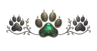 logo pattes Obsidian cats