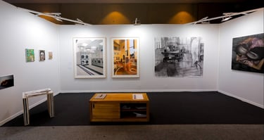 drawing now galerie maxime allain dessin stand inception marine bikard louise dumas