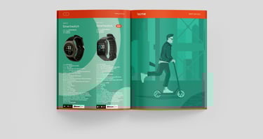 Egle Santockyte, catalogue, advertising, ad, print, portfolio, design services