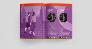 Egle Santockyte, catalogue, advertising, ad, print, portfolio, design services
