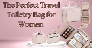 a woman's purse with a lot of makeup and cosmetics