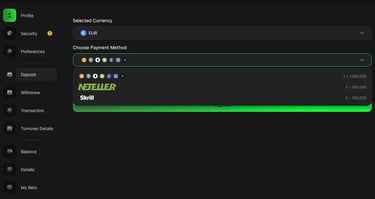 96EX deposit BFB247 Orbit exchange
