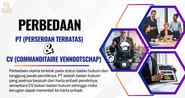 perbedaan PT vs CV