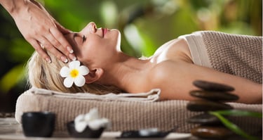 Massage du crâne
