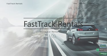Car Rental Management System - Home Page