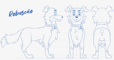 mascote 3D, personagem 3D