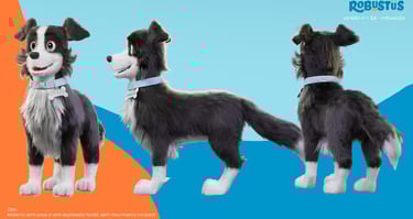 mascote 3D, personagem 3D