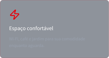 Espaço confortável