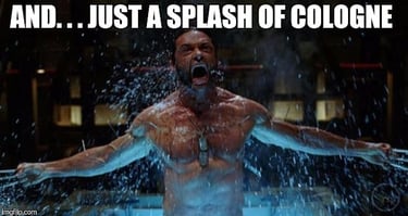 wolverine cologne meme
