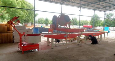 Paver block making machine