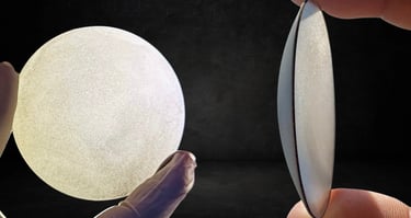 Diamond wafer of sp3