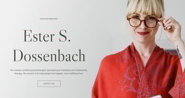 Below are example website styles created for different types of local and professional businesses