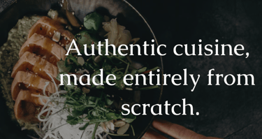 Below are example website styles created for different types of local and professional businesses