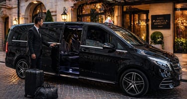 Transfert privé en Taxi Van Orly Paris 7 Places 