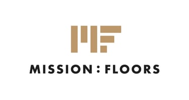 a logo for a flooring company, Mission Floors