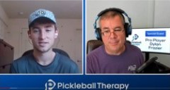 Dylan Frazier on the Pickleball Therapy podcast