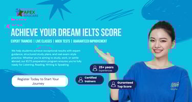 Apex IELTS preparation online and offline