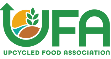 Upcycled Food Association logo showing membership of international trade body