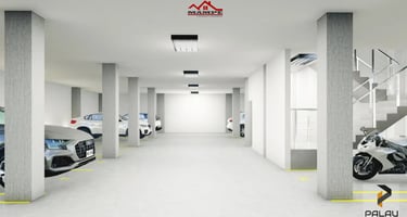 Edificio Palau Constructora MAMPE, Estacionamiento Departamentos en Quito