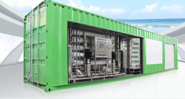 5000 LPH Containerised RO System
