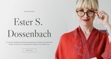 Below are example website styles created for different types of local and professional businesses