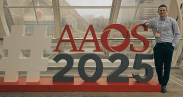 Dr Brenton Johns at AAOS meeting
