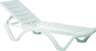 plastik şezlong bahçe kullanımı