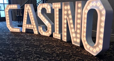 LED Casino Sign