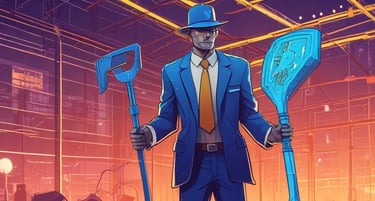 black blue and yellow textile