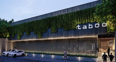 Exterior Taboo restaurant bandung
