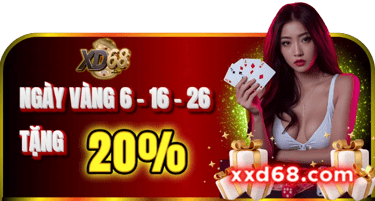 khuyến mãi ngày vàng 6 16 26 tại xd68