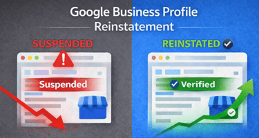 Google Business Profile Reinstatement Services