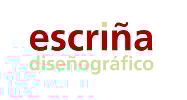 escriña estudio de diseño gráfico