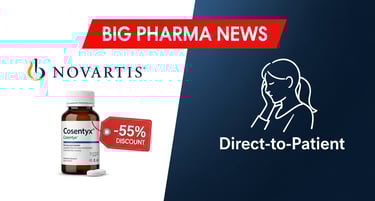 Novartis Cosentyx दवा पर Direct-to-Patient मॉडल के तहत 55% छूट – अमेरिकी मरीजों के लिए बड़ी राहत