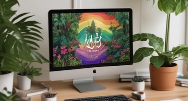 MacBook Pro showing vegetable dish