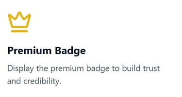 Premium Badge