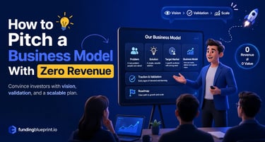 How to Pitch a Business Model With Zero Revenue
