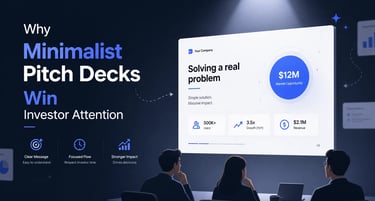 Why Minimalist Pitch Decks Win Investor Attention