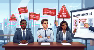 Pitch Deck Team Red Flags: What Kills Investor Trust Fast