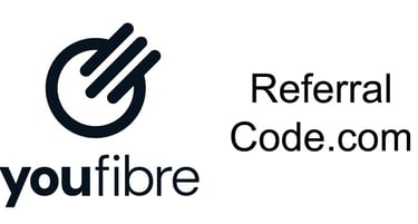 YouFibre logo alongside 'ReferralCode.com'