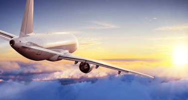 Avión volando