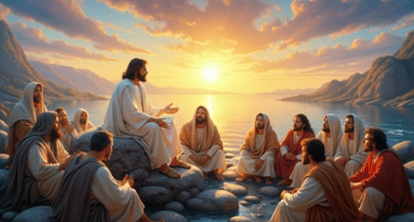 O líder inspirando e motivando 12 membros da sua equipe