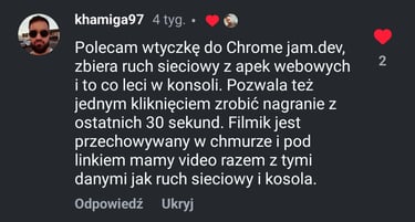 rozszerzenie Jam