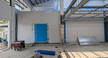 Proyek Cold Storage Freezer by CV MUDACOOL INDONESIA