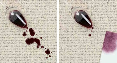 repel red wine spills