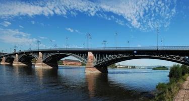 Theodor-Heuss-Brücke Mainz Wiesbaden