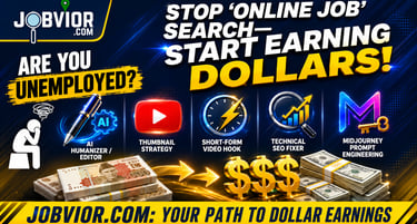 Jobvior guide on earning in dollars with freelance skills 2026.