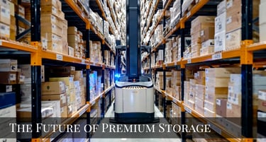 Modern spirits storage warehouse facility