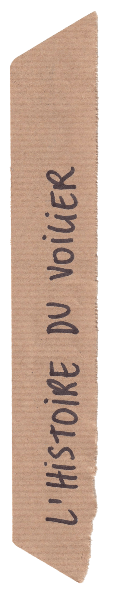 Morceau du journal de bord