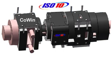 Isolação térmica removível para sistemas de aquecimento, reatores, válvulas, injetoras , extrusoras